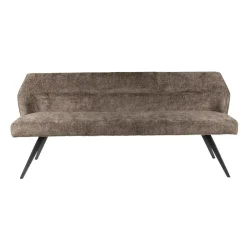 Fraaai - Diego eetkamerbank geweven 188 cm - taupe Discount