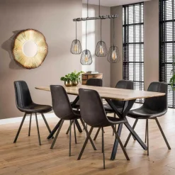 Fraaai - Hemlock eettafel eik 190 cm Online