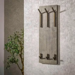 Fraaai - Nowi kapstok 2x3 haken hoog - brons antiek Best