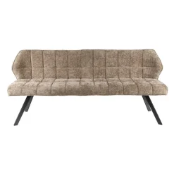 Fraaai - Ramon eetkamerbank 180 cm geweven - champagne Discount