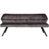 Fraaai - Ramon eetkamerbank 180 cm velvet antraciet Discount