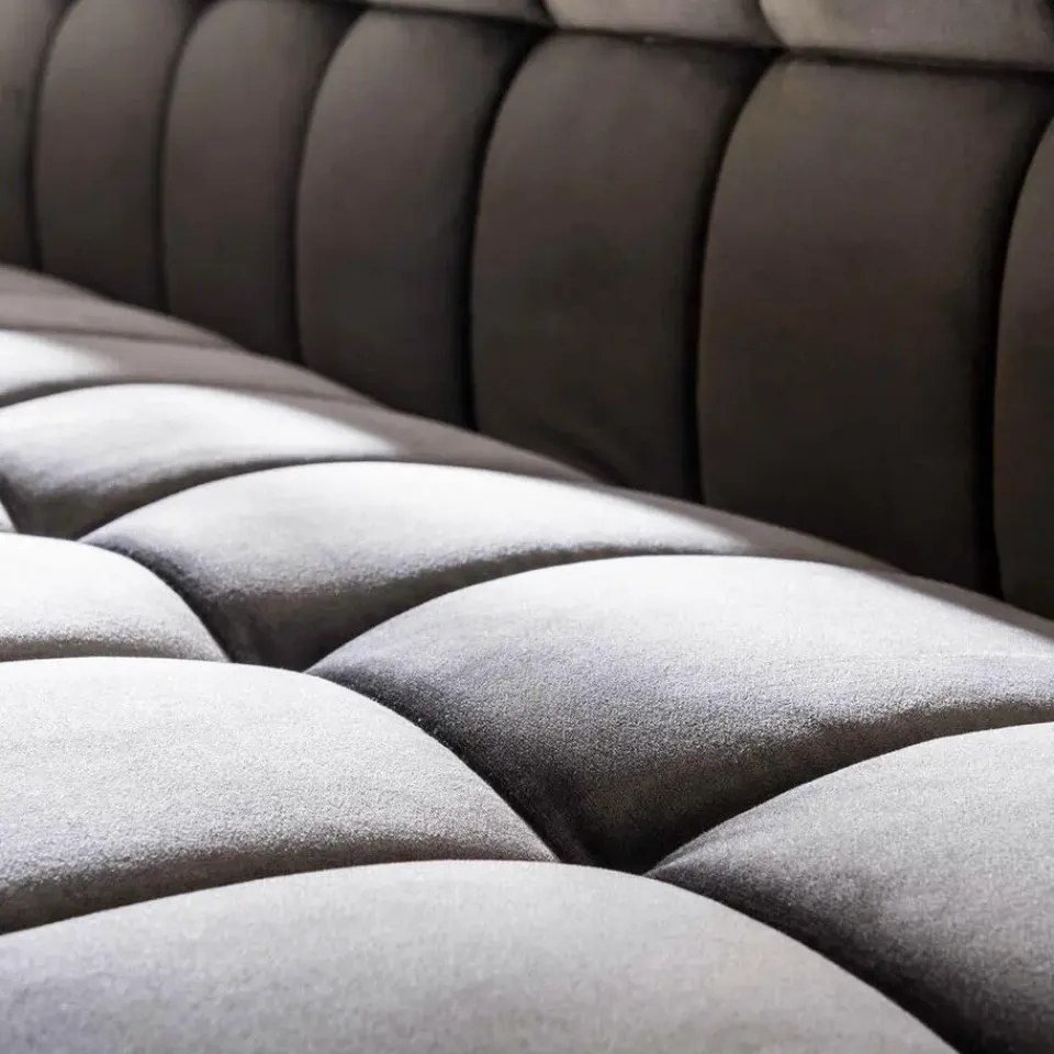 Fraaai - Ramon eetkamerbank 180 cm velvet antraciet Discount