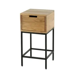 Fraaai - Sabas nachtkastje acacia hout vierkant Discount