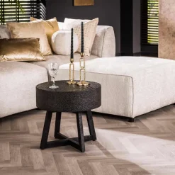 Fraaai - Sonja salontafel ø50 - ferro metallic Online