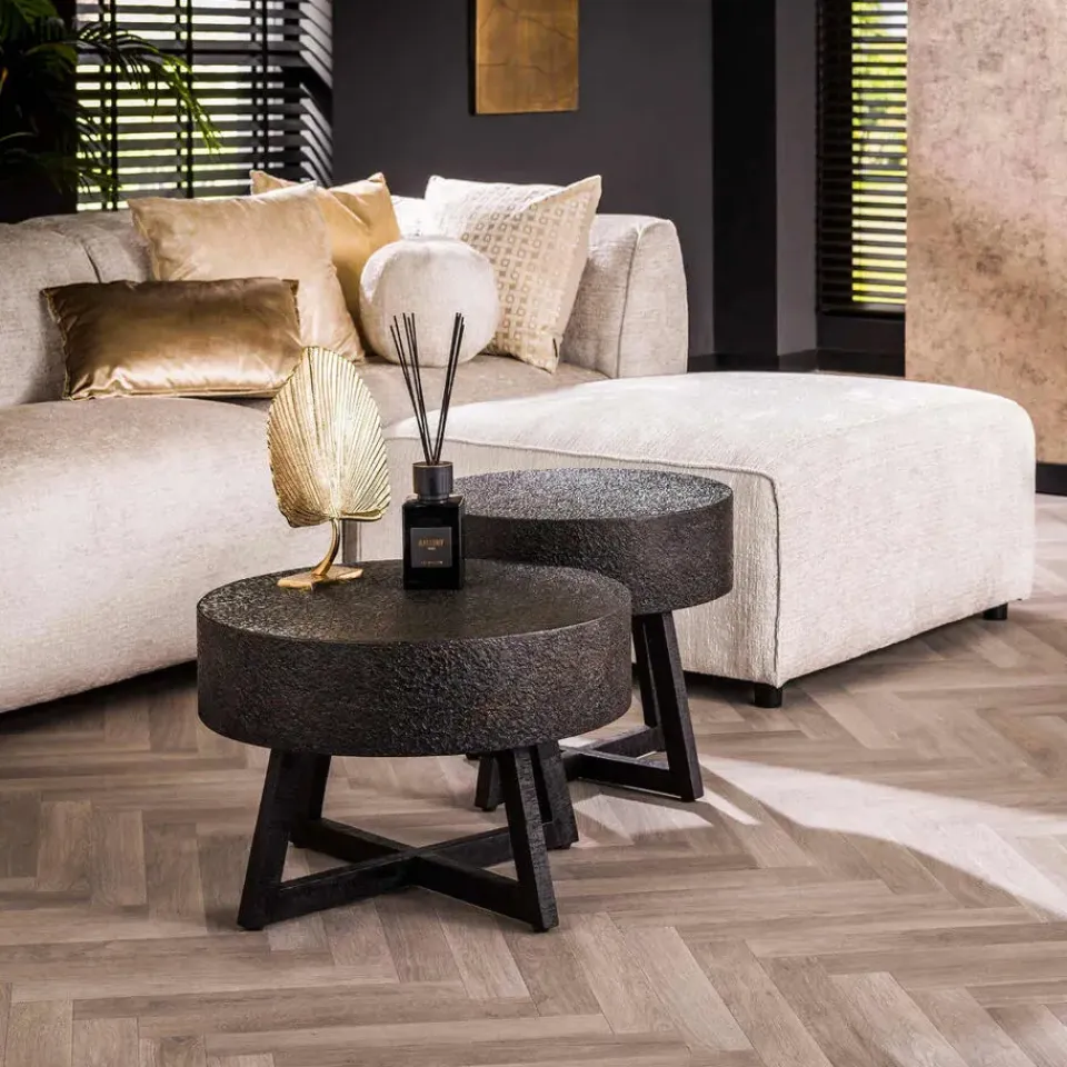 Fraaai - Sonja salontafel ø50 - ferro metallic Online