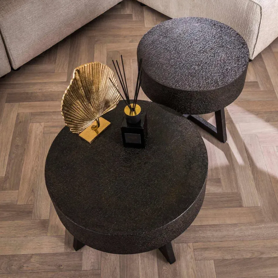 Fraaai - Sonja salontafel ø50 - ferro metallic Online