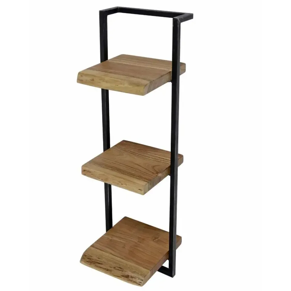 Fraaai - Woody metaal wandplank 30x100 cm Clearance