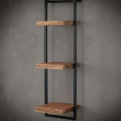 Fraaai - Woody metaal wandplank 30x100 cm Clearance