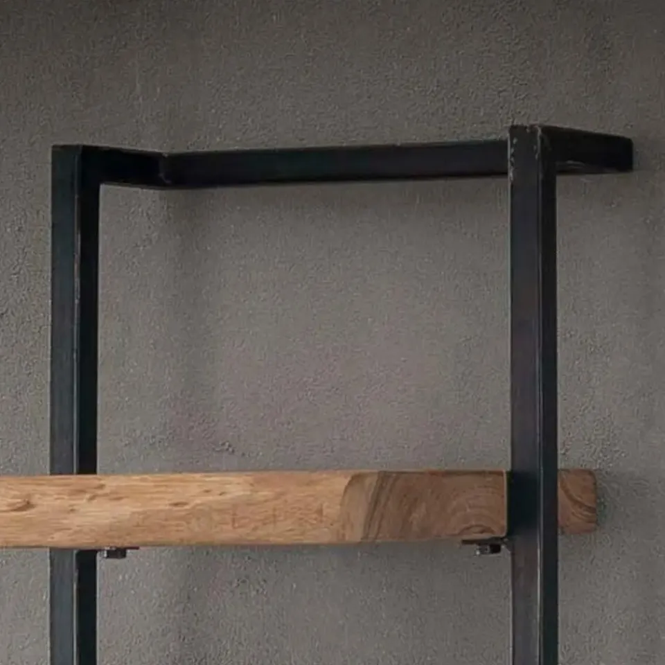 Fraaai - Woody metaal wandplank 30x100 cm Clearance