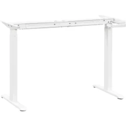 Homeworx Frame zit/sta bureau handmatig verstelbaar - wit Sale