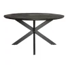 Furndea Eettafel Orianna rond - zwart 150cm Online