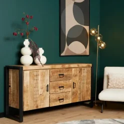 Furndea Odeon dressoir industrieel - 40x160x80 cm Best