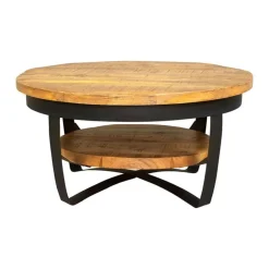 Furndea Salontafel Emmy industrieel 90x90x43cm Online