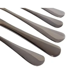 Beliani FUSILLI - Bestekset - Zwart - Roestvrij staal New