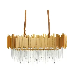 Beliani GARCIA - Kroonluchter - Goud - Aluminium New