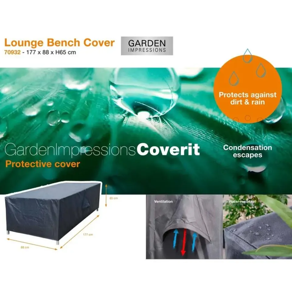 Garden Impressions Loungebank hoes 177x88xH65 cm Sale