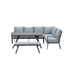 Garden Impressions Senja sport tuinbankje 110x40xH45 - mint grijs Clearance