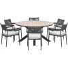 Garden Impressions Tineo - Tulli tuinset 7-delig Ø148x75 cm Outlet