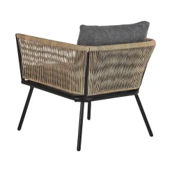 Beliani GARGANO - Bistroset voor 2 - Natuurlijk - PE rotan Sale