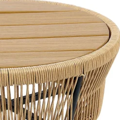 Beliani GARGANO - Tuinset - Beige - PE rotan Hot