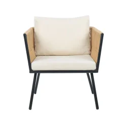 Beliani GARGANO - Tuinset - Beige - PE rotan Hot