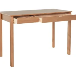 Loft24 Gava - Bureau met 2 laden in grenen natuur Outlet