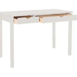Loft24 Gava - Klein bureau met 2 wit grenen deuren Outlet