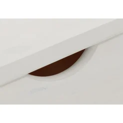 Loft24 Gava - Klein bureau met 2 wit grenen deuren Outlet