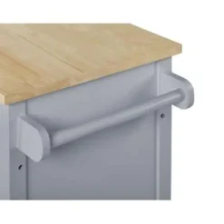 Beliani GENOA - Keukentrolley - Grijs - MDF Online