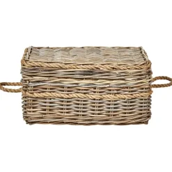 Beliani GERASA - Dozen set van 3 - Natuurlijk - Rotan Best