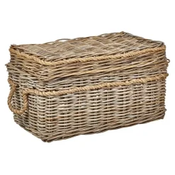 Beliani GERASA - Dozen set van 3 - Natuurlijk - Rotan Best