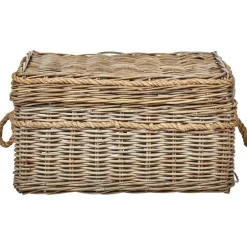 Beliani GERASA - Dozen set van 3 - Natuurlijk - Rotan Best