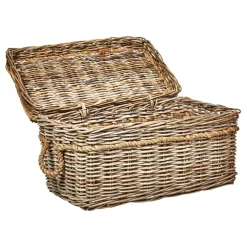 Beliani GERASA - Dozen set van 3 - Natuurlijk - Rotan Best