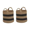 Beliani GEREDE - Mand set van 2 - Beige - Jute New