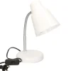 Merkloos Gerim Bureaulamp - wit - 14 x 34 cm - 40 watt - buigbaar Online