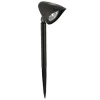 Gerimport - Solar tuinlamp - zwart - LED - oplaadbaar - H37cm Best