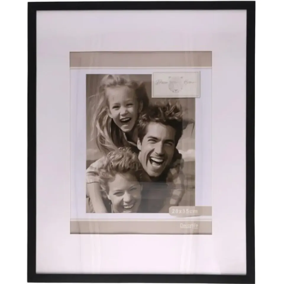 Gerimport Fotolijstje Paris - 40 x 50 cm - zwart - passe partout New