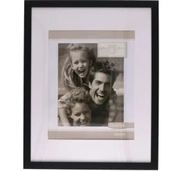 Gerimport Fotolijstje Paris - 28 x 35 cm - zwart - passe partout