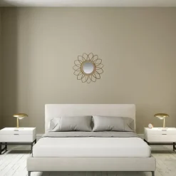 Gerimport Rotan spiegel natuurlijk - sun - 35x4 cm - boho spiegel Best