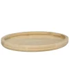 Gerimport Serveer plateau - rond - dienblad - hout - D23 cm Online