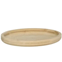 Gerimport Serveer plateau - rond - dienblad - hout - D23 cm Online