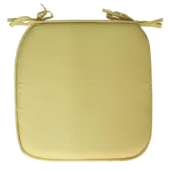 Gerimport Stoelkussen Anna - buiten - geel - 39x3 cm Discount