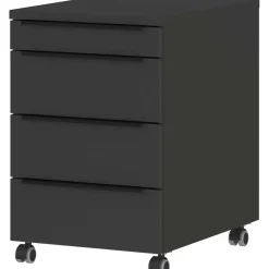 Germania Ladekast met wielen Hermoso - 42 x 60 x 63 cm - Antraciet Discount