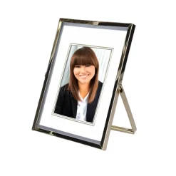 Giftdecor Fotolijstje - 10 x 15 cm - goud - metaal - modern Discount