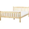 Beliani GIVERNY - Bed - Lichthout - 140 x 200 cm - Dennenhout Hot