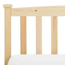 Beliani GIVERNY - Bed - Lichthout - 140 x 200 cm - Dennenhout Hot