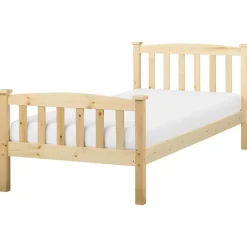 Beliani GIVERNY - Bed - Lichthout - 90 x 200 cm - Dennenhout Clearance