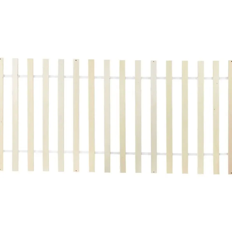 Beliani GIVERNY - Bed - Lichthout - 90 x 200 cm - Dennenhout Clearance