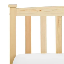 Beliani GIVERNY - Bed - Lichthout - 90 x 200 cm - Dennenhout Clearance