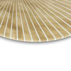 Reinders Glasschilderij Maan - Ø 50cm - Goudkleurig Best